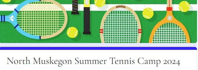 North Muskegon Summer Tennis Camp 2024